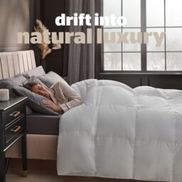 Silentnight Hungarian Goose Feather and Down 10.5 Tog Duvet - Double - thumbnail 2