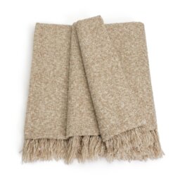 Habitat Boucle Throw - Natural -125x150cm - thumbnail 2