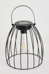 Habitat Warm White Solar Caged Pendant Light - thumbnail 1