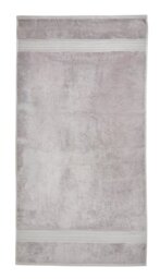 Habitat Egyptian 2 Pack Face Cloth - Silver - thumbnail 2