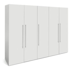 Habitat Atlas 5 Door Wardrobe - White - thumbnail 2
