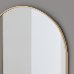 Habitat Gold Pill Wall Mirror - 100x60cm - thumbnail 2