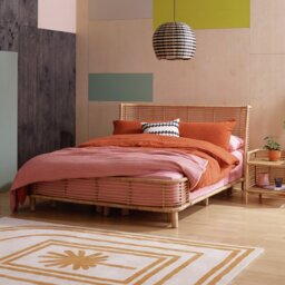 Habitat Nadia Rattan Bedside Table - thumbnail 2