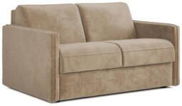 Jay-Be Slim Fabric 2 Seater Sofa Bed - Stone - thumbnail 1