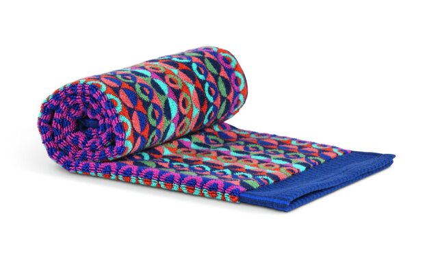 Habitat 60 Ronda Circles Hand Towel by Margo Selby - Multi - image 1