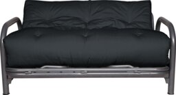 Argos Home Mexico 2 Seater Futon Sofa Bed - Black