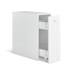 Argos Home Toilet Roll Holder & Storage Unit - White - thumbnail 2