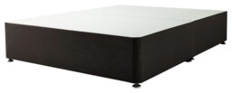 Silentnight Small Double Divan Bed Base - Charcoal - thumbnail 2