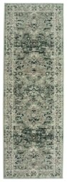 Homemaker Traditional Sage Green Short Pile Rug - 160x230cm - thumbnail 1