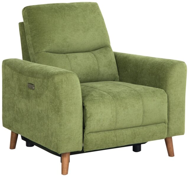 Argos Home Ezra Fabric Recliner Chair - Green - image 1