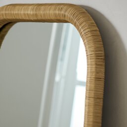 Habitat Rattan Full Length Wall Mirror - 150x60cm - thumbnail 2