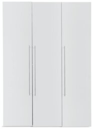 Habitat Atlas 3 Door Tall Wardrobe - White - thumbnail 1