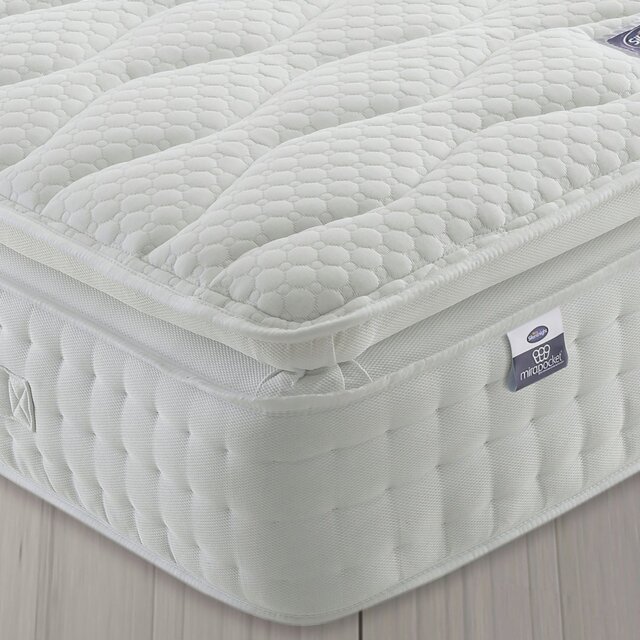 Silentnight 2000 Latex Pillowtop Mattress - Kingsize - image 1