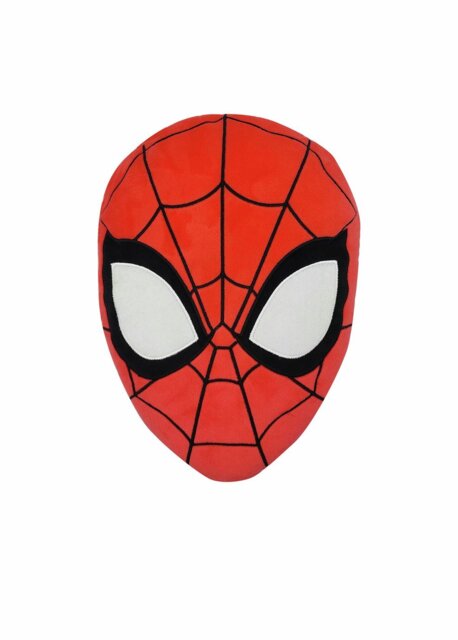 Marvel Spider-Man Head Shaped Kids Cushion - 34x25cm - image 1