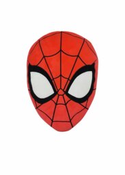Marvel Spider-Man Head Shaped Kids Cushion - 34x25cm - thumbnail 1