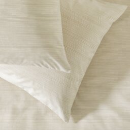 Habitat Stockholm Stripe Neutral Bedding Set - Single - thumbnail 2