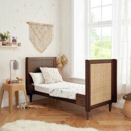 Tutti Bambini Japandi Cot Bed - Walnut - thumbnail 2