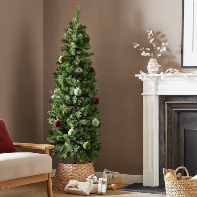 Habitat 6ft Natural Look Pop Up Slim Christmas Tree - image 1