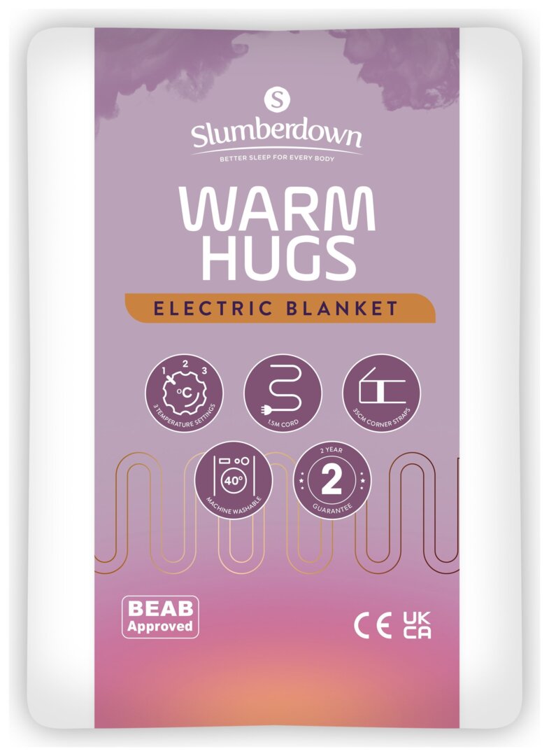 Slumberdown Warm Hugs Electric Blanket-King by Argos