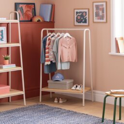 Habitat Kids Monty Clothes Rails - Light Grey - thumbnail 1