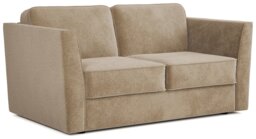 Jay-Be Elegance Fabric 2 Seater Sofa Bed - Stone - thumbnail 1