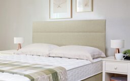 Argos Home Winslow Fabric Double Headboard - Natural