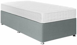 Argos Home Dalham Memory Single Divan Bed - Grey - thumbnail 2