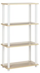 Argos Home Verona Bookcase - Light Wood Effect - thumbnail 1