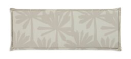 Habitat Palm Leaf Garden Bench Cushion - Grey