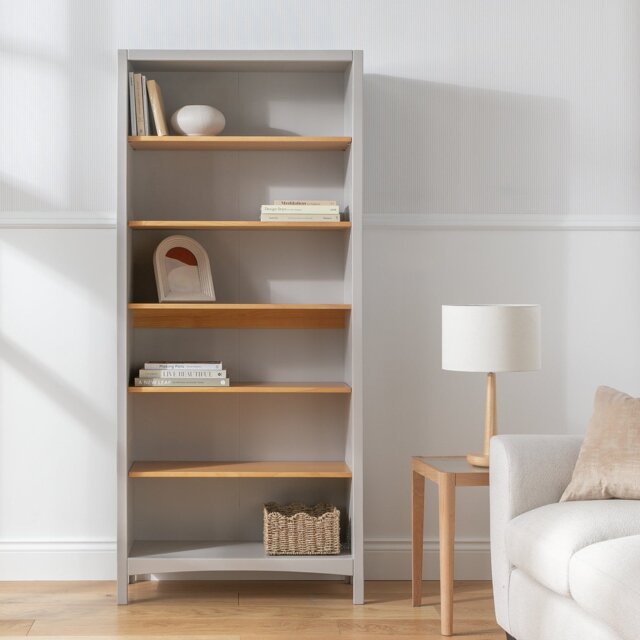 Habitat Bournemouth Open Bookcase - Grey - image 1