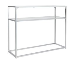 Habitat Marble Effect Console Table - thumbnail 1