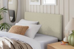 Argos Home Elmdon Fabric Single Headboard - Natural - thumbnail 2