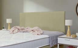 Argos Home Elmdon Fabric Single Headboard - Natural - thumbnail 1