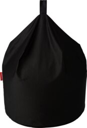 Kaikoo Fabric Bean Bag - Jet Black - thumbnail 1