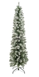 Habitat 6ft Snow Tipped Pencil Christmas Tree - thumbnail 2