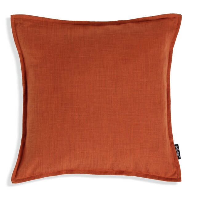 Habitat Linen Look Cushion - Terracotta - 50x50cm - image 1