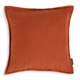 Habitat Linen Look Cushion - Terracotta - 50x50cm