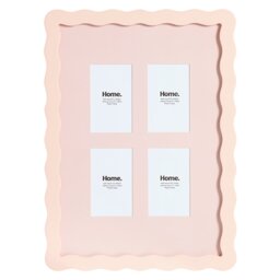 Argos Home Pink Scallop Multi Aperture Picture Frame - 23x31cm - thumbnail 2