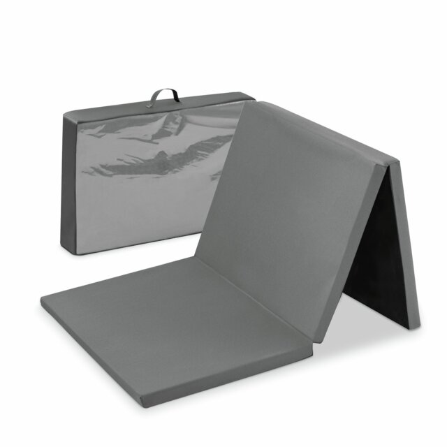 Hauck Sleeper Travel Cot Bed Kid Mattress - Grey - image 1