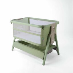 Tutti Bambini Cozee Zen Bedside Crib - Eucalyptus - thumbnail 1