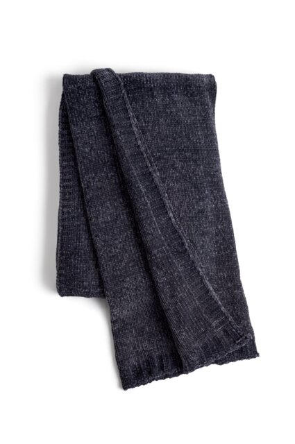 Habitat Chenille Throw - Charcoal - 125X150cm - image 1