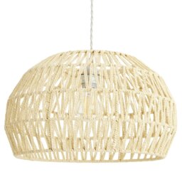 Argos Home Natural Paper Rope Easy Fit Lampshade - 39cm - thumbnail 2