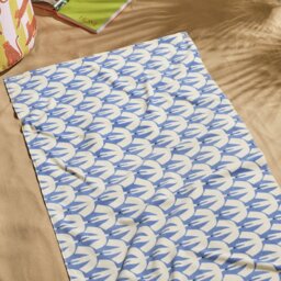Habitat x Scion Pajaro Beach Towel - Blue - thumbnail 1