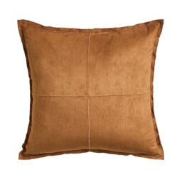 Argos Home Faux Suede Cushion Tan - 43x43cm - thumbnail 2