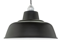 Argos Home Black Metal Easy Fit Lampshade - 30cm