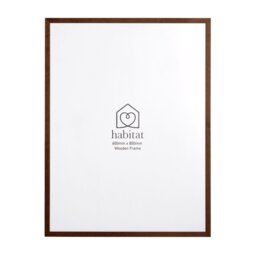 Habitat Walnut Ontario Picture Frame - 60x80cm - thumbnail 2