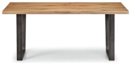 Julian Bowen Brooklyn 6 Seater Oak Dining Table - Natural