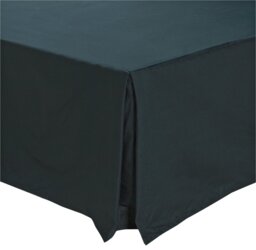 Habitat Easycare Plain Black Valance - Single - thumbnail 1