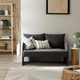 Argos Home Dixon Small Fabric 2 Seater Sofa in a Box - Grey - thumbnail 2