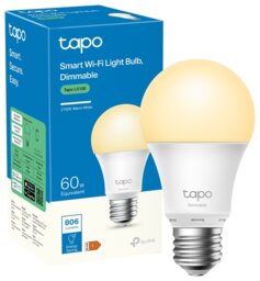 Tapo L510E Dimmable Smart Wi-Fi LED White Light Bulb- E27 - thumbnail 1